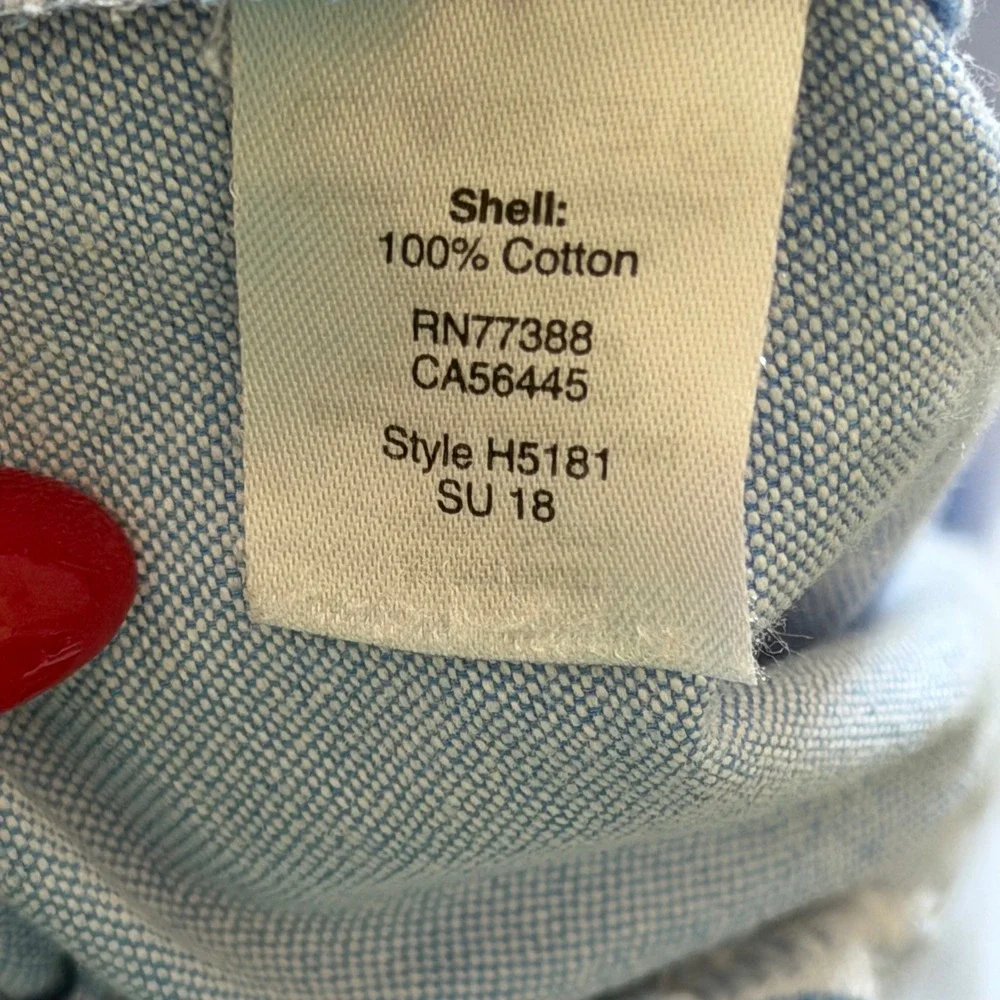 J.Crew Chino Shorts Womens 14 Light Blue H5181‎ Summer Coastal Cotton 4